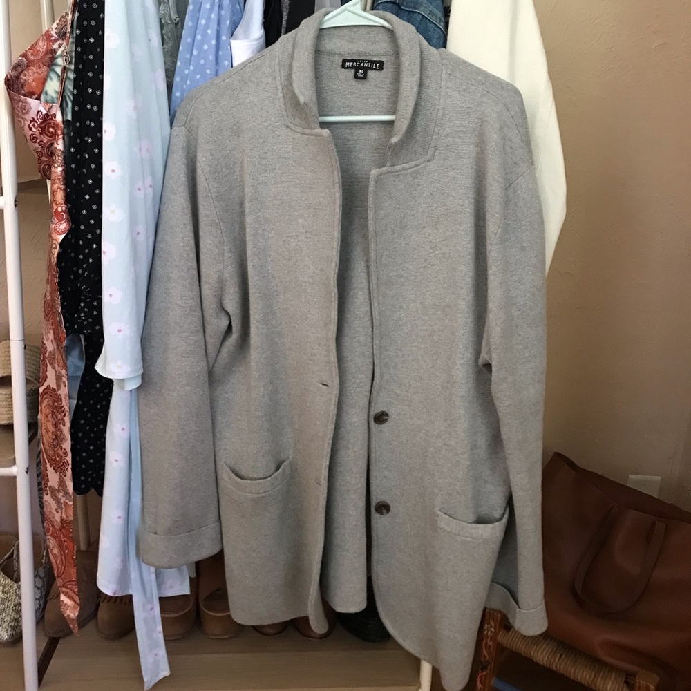 J. Crew grey sweater